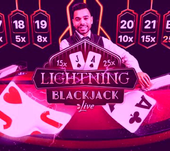 Lightning Blackjack slot game