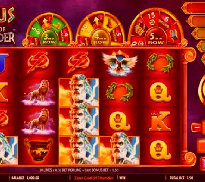 Lightning God Zeus slot machine