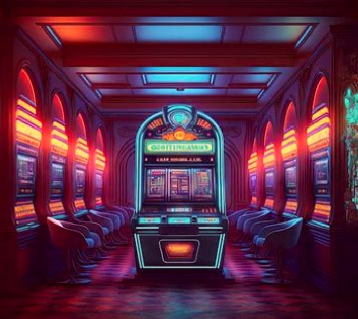 Lights slot machine