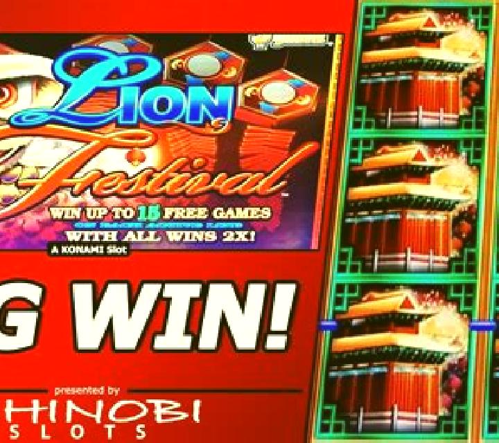 Lion Festival slot machine