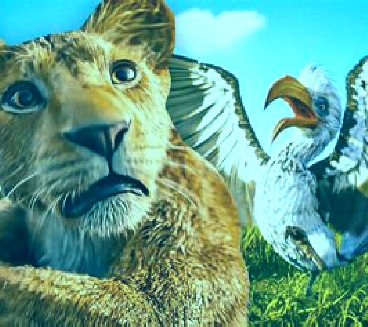 Lion King and Eagle King slot game