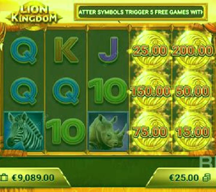 Lion Kingdom slot game