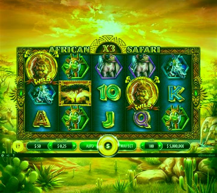 Lion Safari slot game
