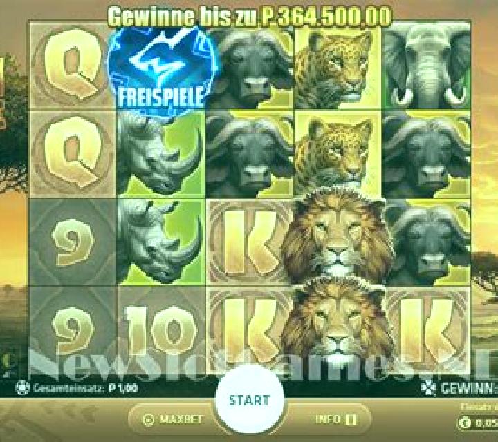 Lion Strike slot machine