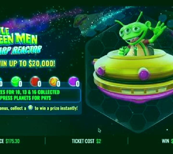Little Green Men Warp Reactor slot machine