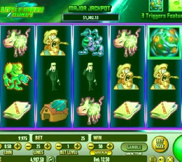 Little Green Money slot game