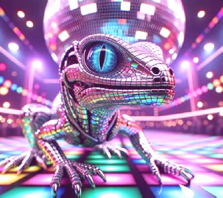 Lizard Disco slot game