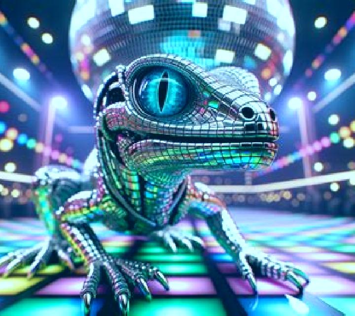Lizard Disco slot machine