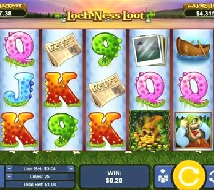 Loch Ness Loot slot game