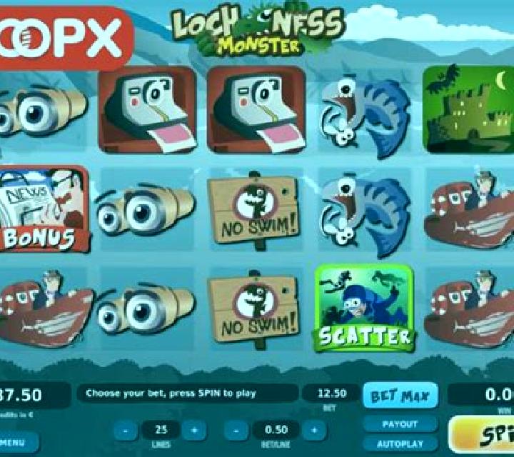 Loch Ness Monster slot machine