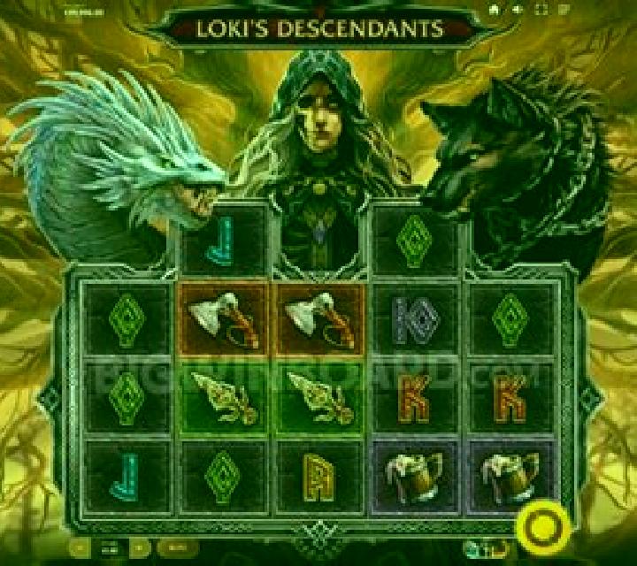 Loki’s Descendants slot game