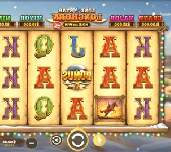Lone Star Longhorn Xmas slot