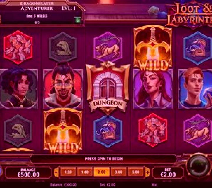 Loot & Labyrinths slot game