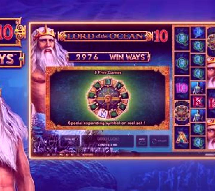 Lord of the Ocean Bonus Spins slot game