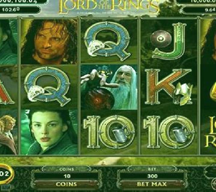 Lord of the Rings online slot