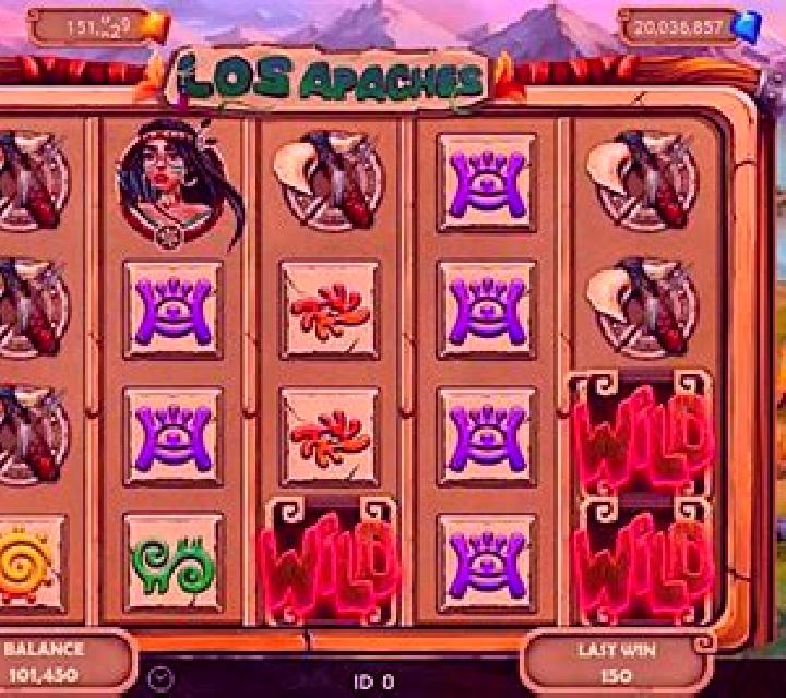 Los Apaches slot machine