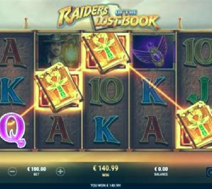 Lost Book slot machine