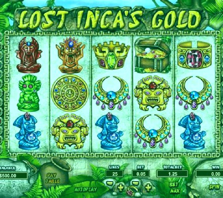 Lost Inca s Gold slot machine