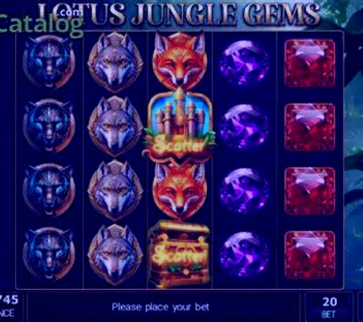 Lotus Jungle Gems slot