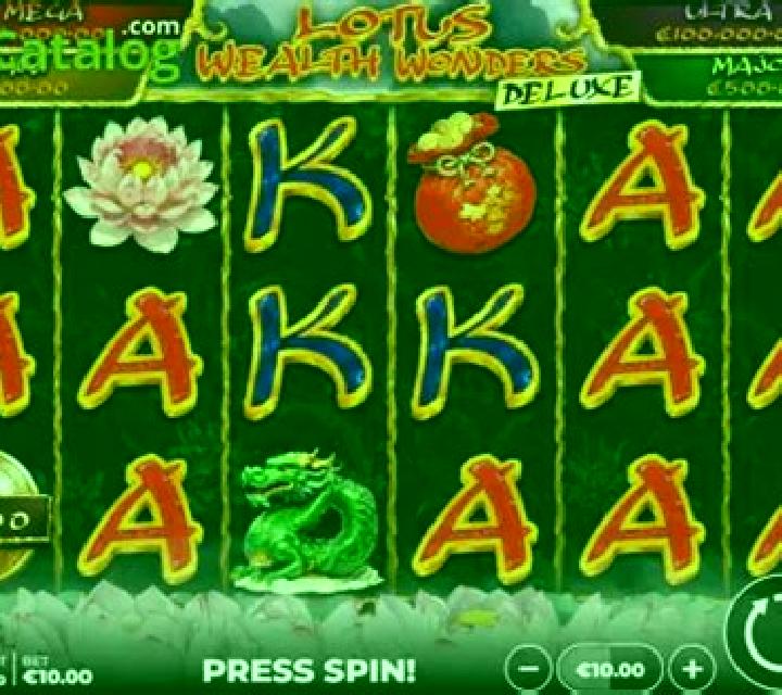 Lotus Wealth Wonders Deluxe slot