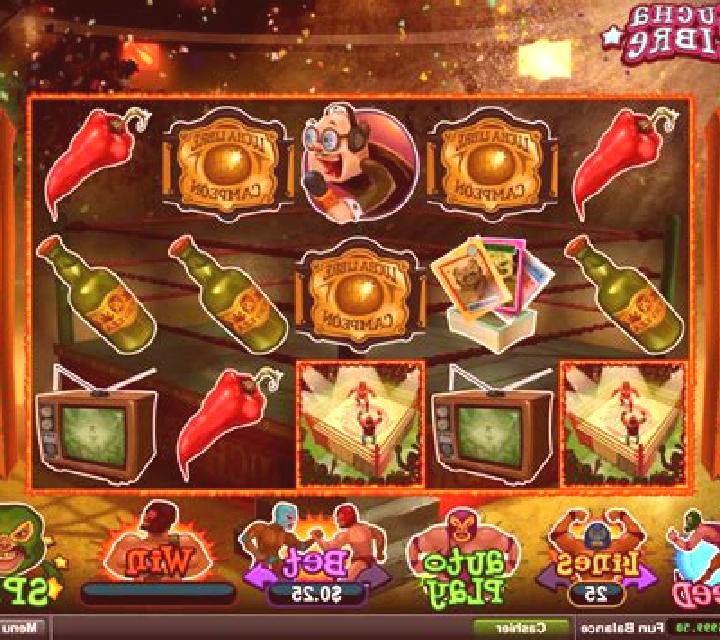 Lucha Bros online slot