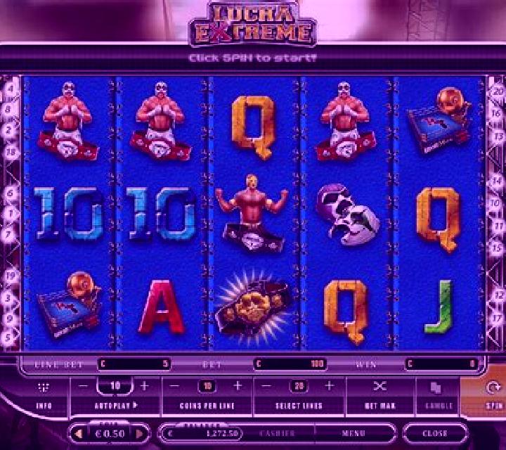 Lucha Extreme slot machine