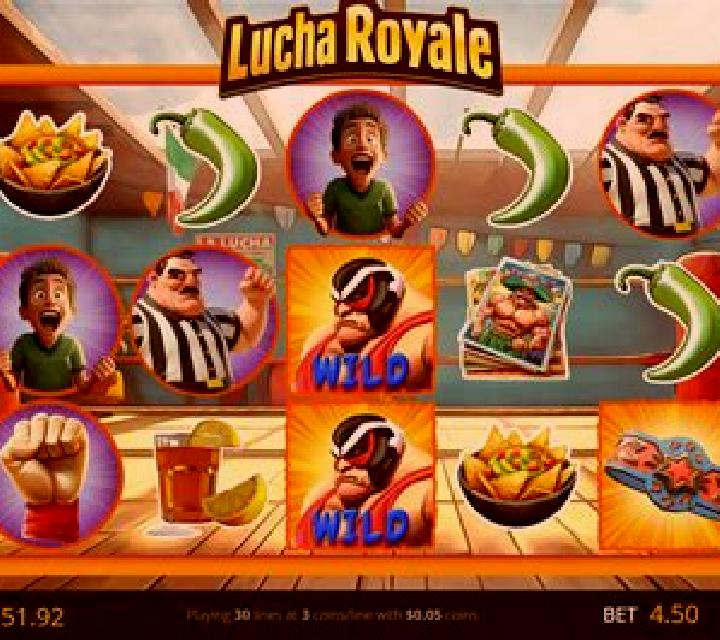 Lucha Royale online slot