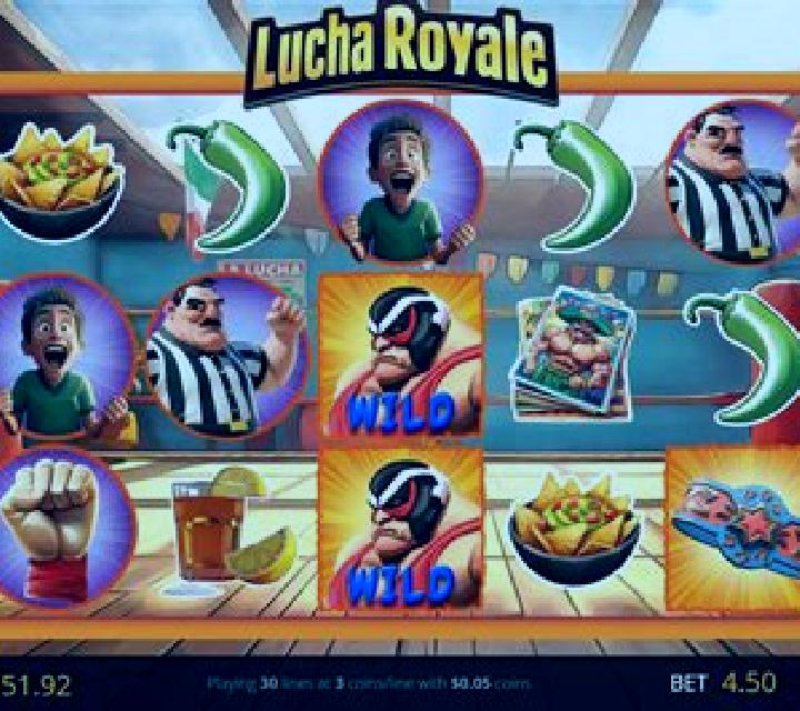 Lucha Royale slot machine