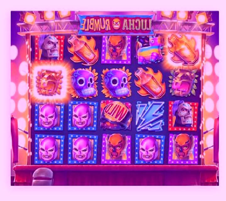 Lucha Rumble Jackpot online slot
