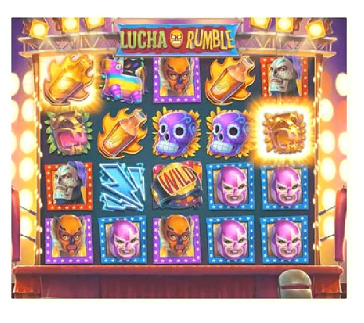 Lucha Rumble Jackpot slot game