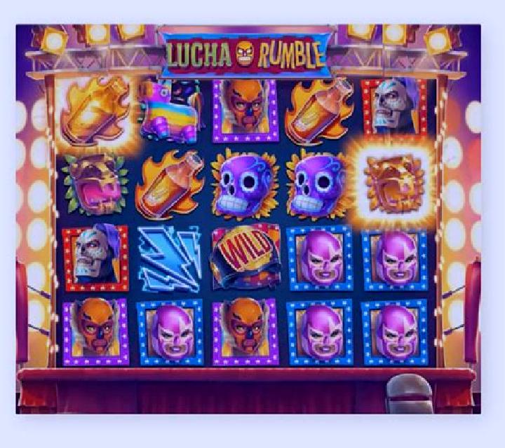 Lucha Rumble Jackpot slot machine