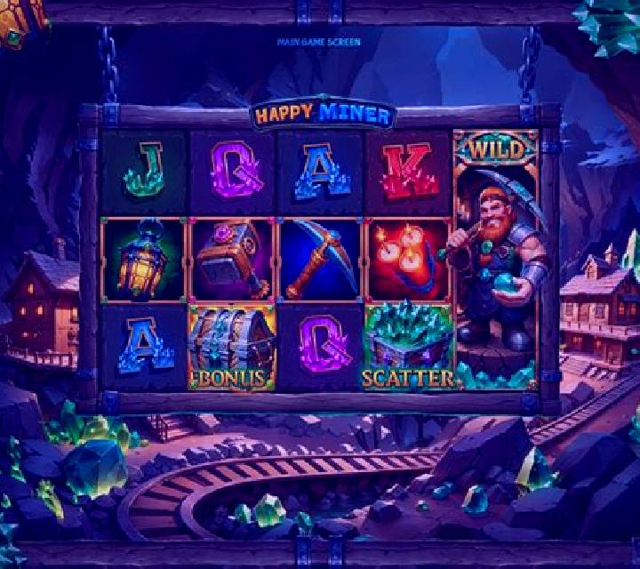 Luck Miner slot machine