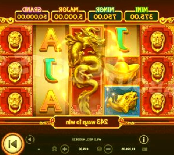 Lucky 8 Golden Dragon slot machine