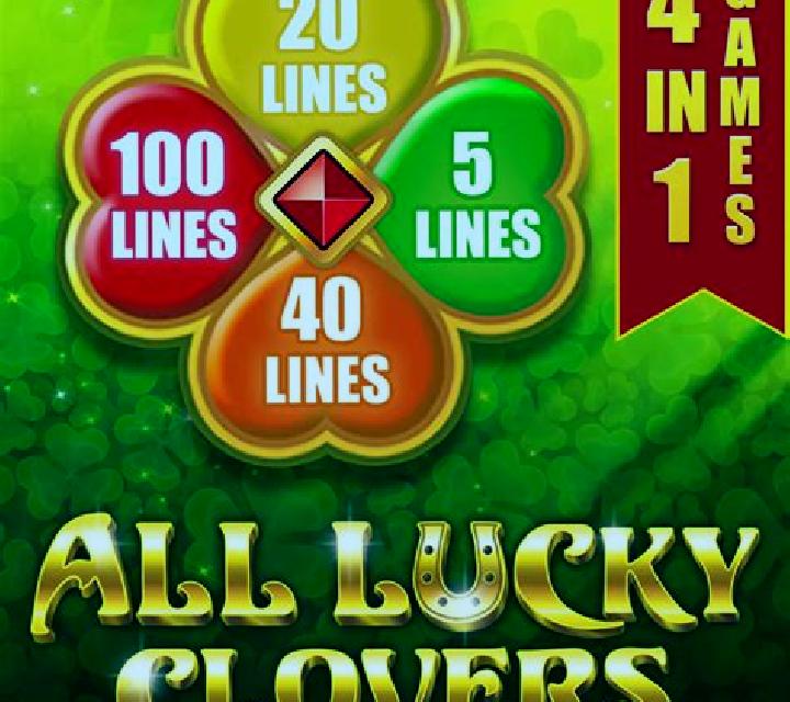 Lucky Clovers Christmas slot machine