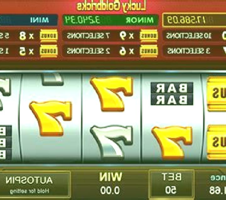Lucky Goldbricks slot machine