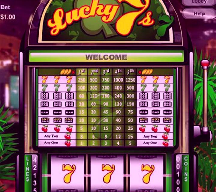 Lucky Golden 7s slot game