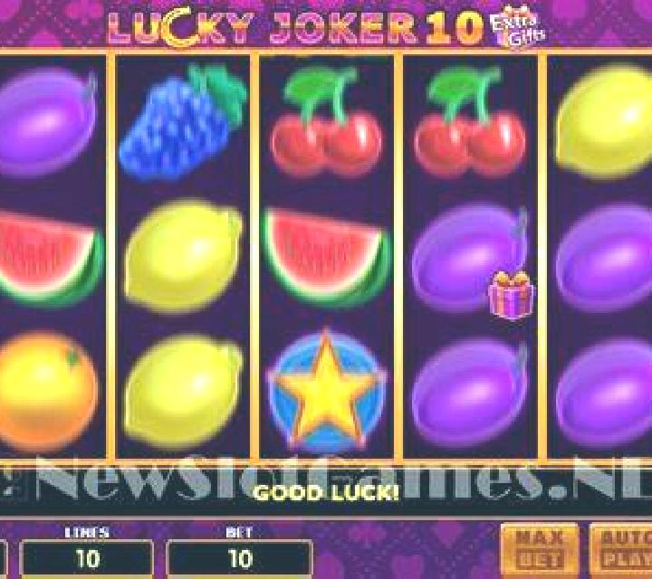 Lucky Joker 10 Extra Gifts slot machine