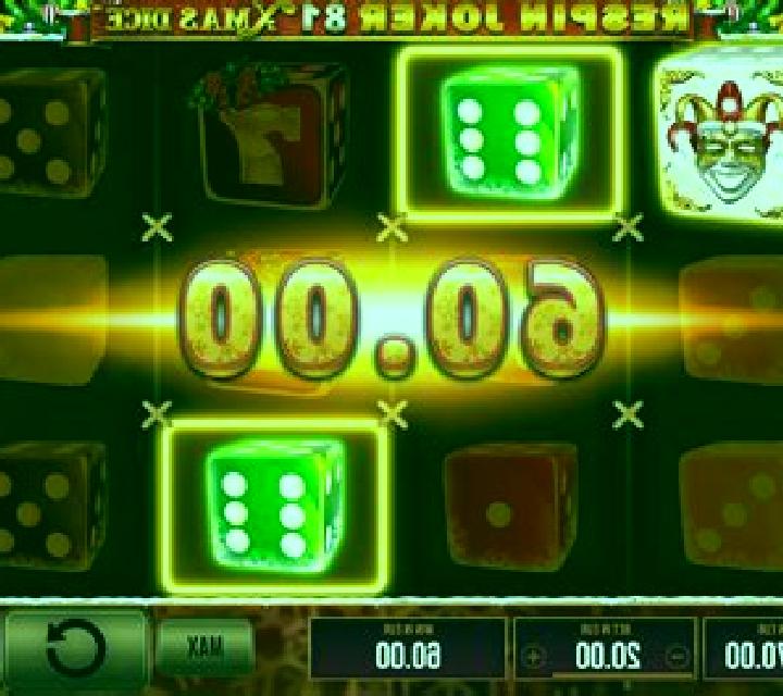 Lucky Joker Xmas Dice slot