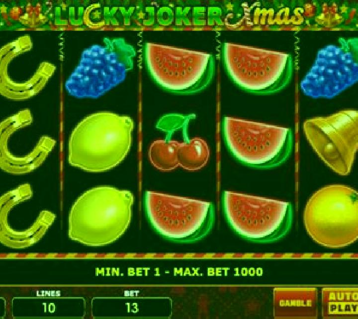 Lucky Joker Xmas slot machine