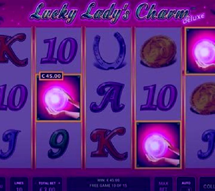 Lucky Ladys Charm Deluxe 10 Win Ways slot game