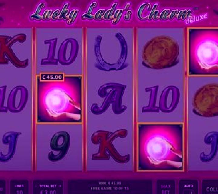 Lucky Lady s Charm deluxe 6 slot game