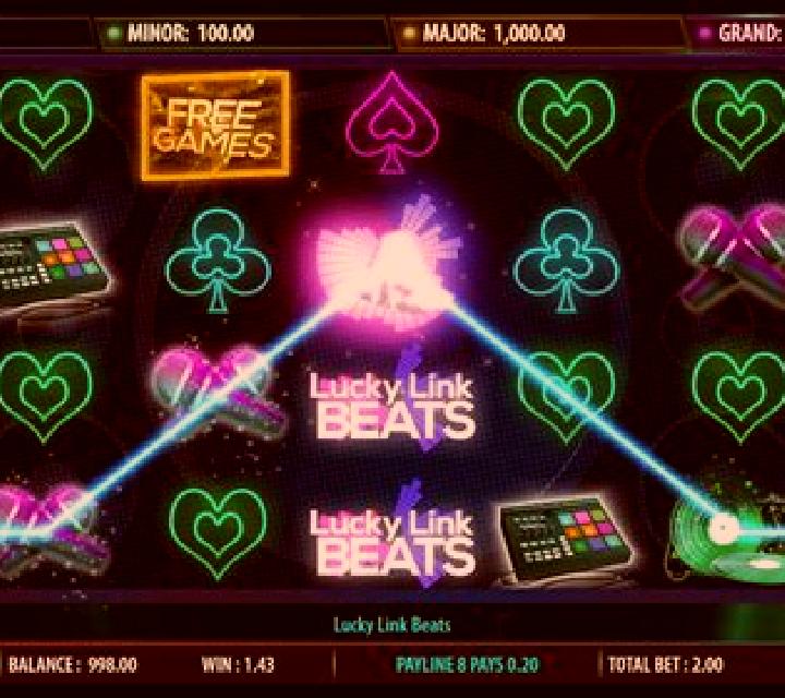 Lucky Link Beats slot game
