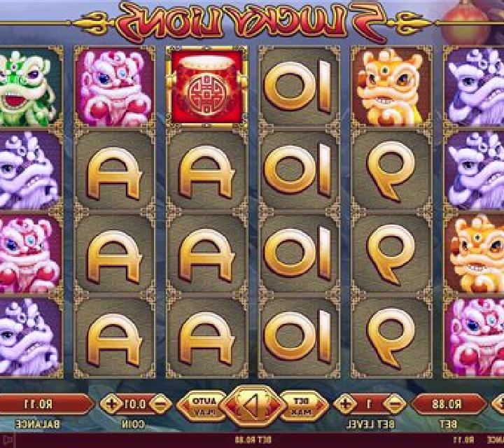 Lucky Lions (G.Games) slot machine
