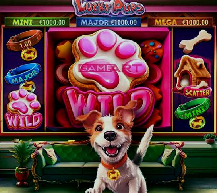 Lucky Pups slot machine