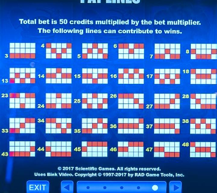 Lucky Staxx 40 lines slot game
