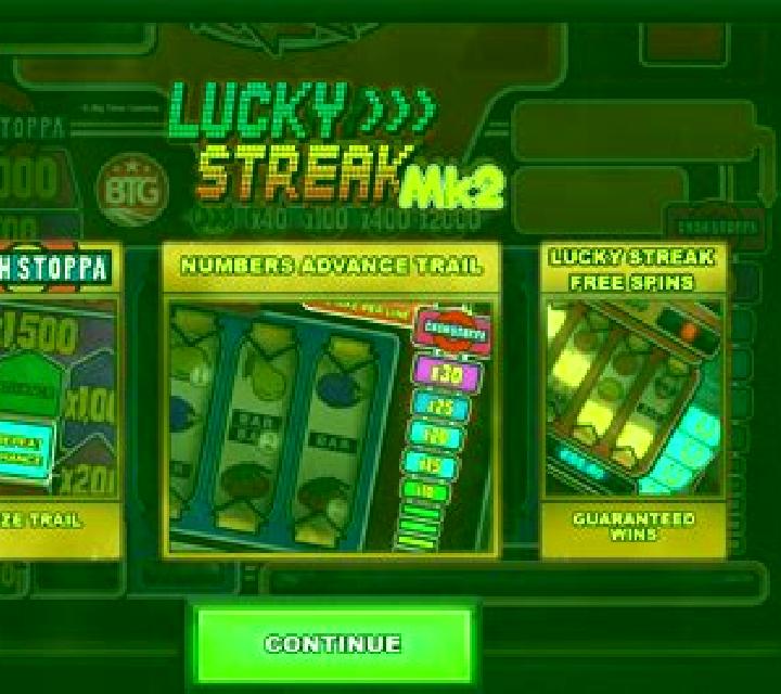 Lucky Streak Mk2 slot machine