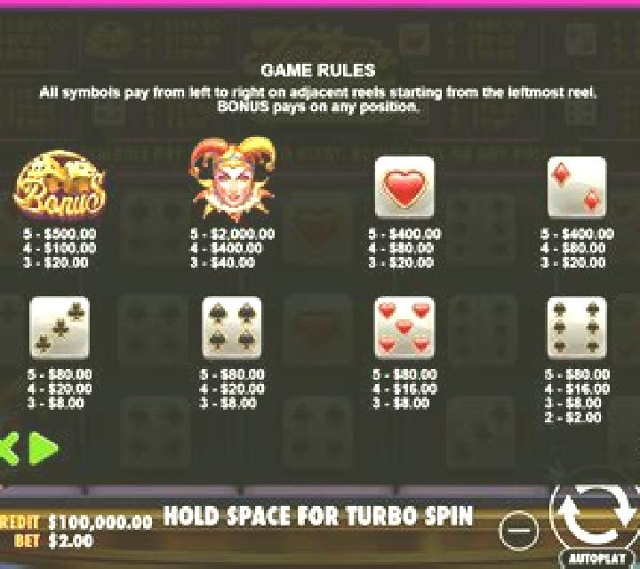 Lucky Symbols Dice online slot