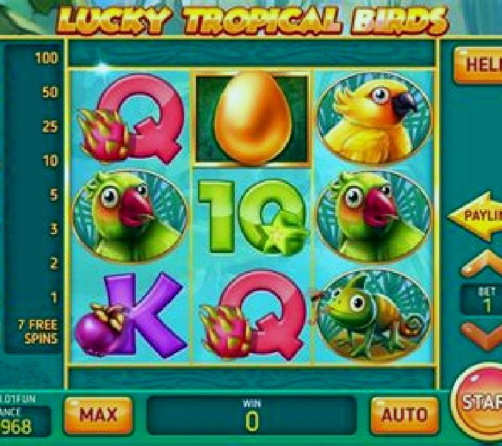 Lucky Tropical Birds (Pull Tabs) slot