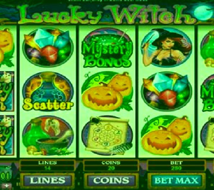 Lucky Witch (DLV) slot machine