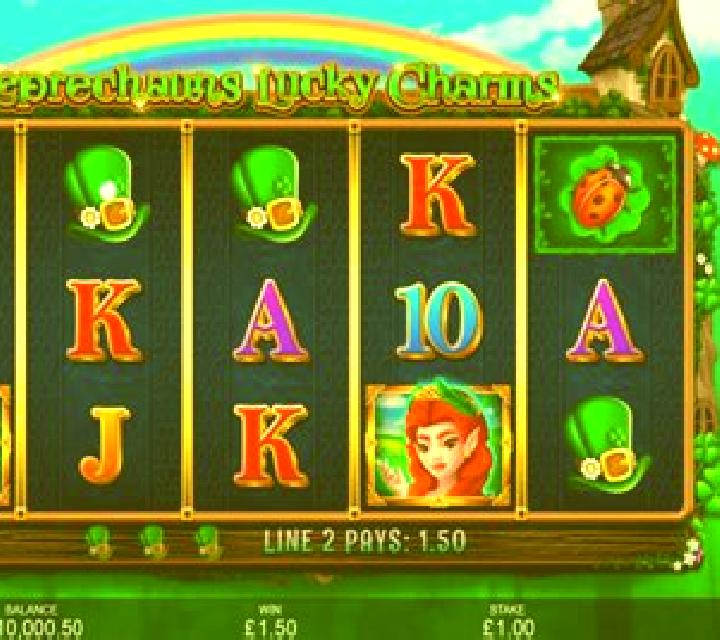 Lucky s Celtic Charms slot machine